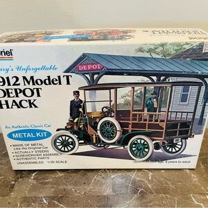 Gabriel Classic Metal Model Kit 1:20 Scale 1912 Model T Depot Hack NWB